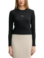 Calvin Klein Jeans Damen Pullover Schwarz | online kaufen