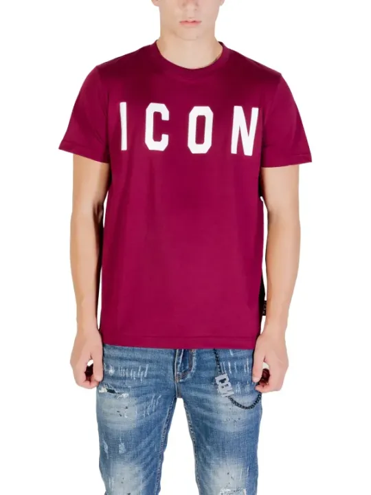 Icon Herren T-Shirt Bordeaux | online kaufen