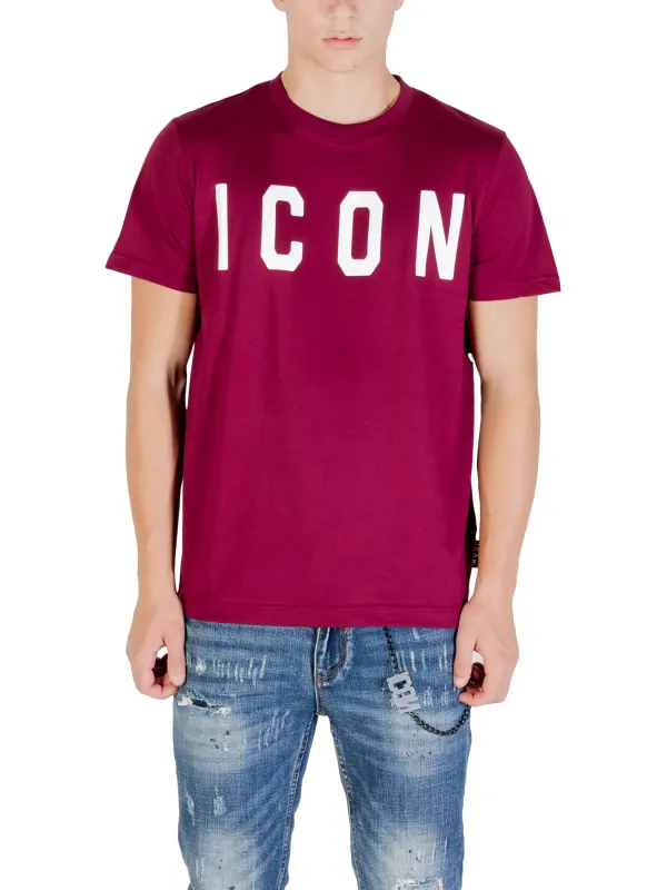 Icon Herren T-Shirt Bordeaux | online kaufen