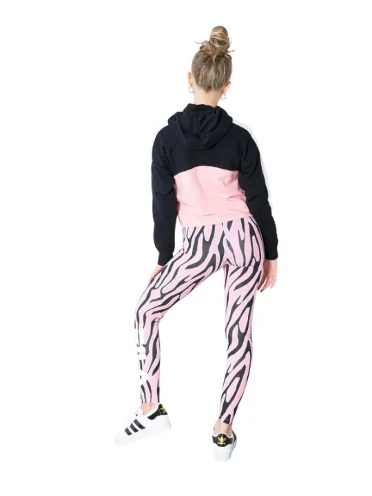 Pink Zebra Fila Leggings Damen