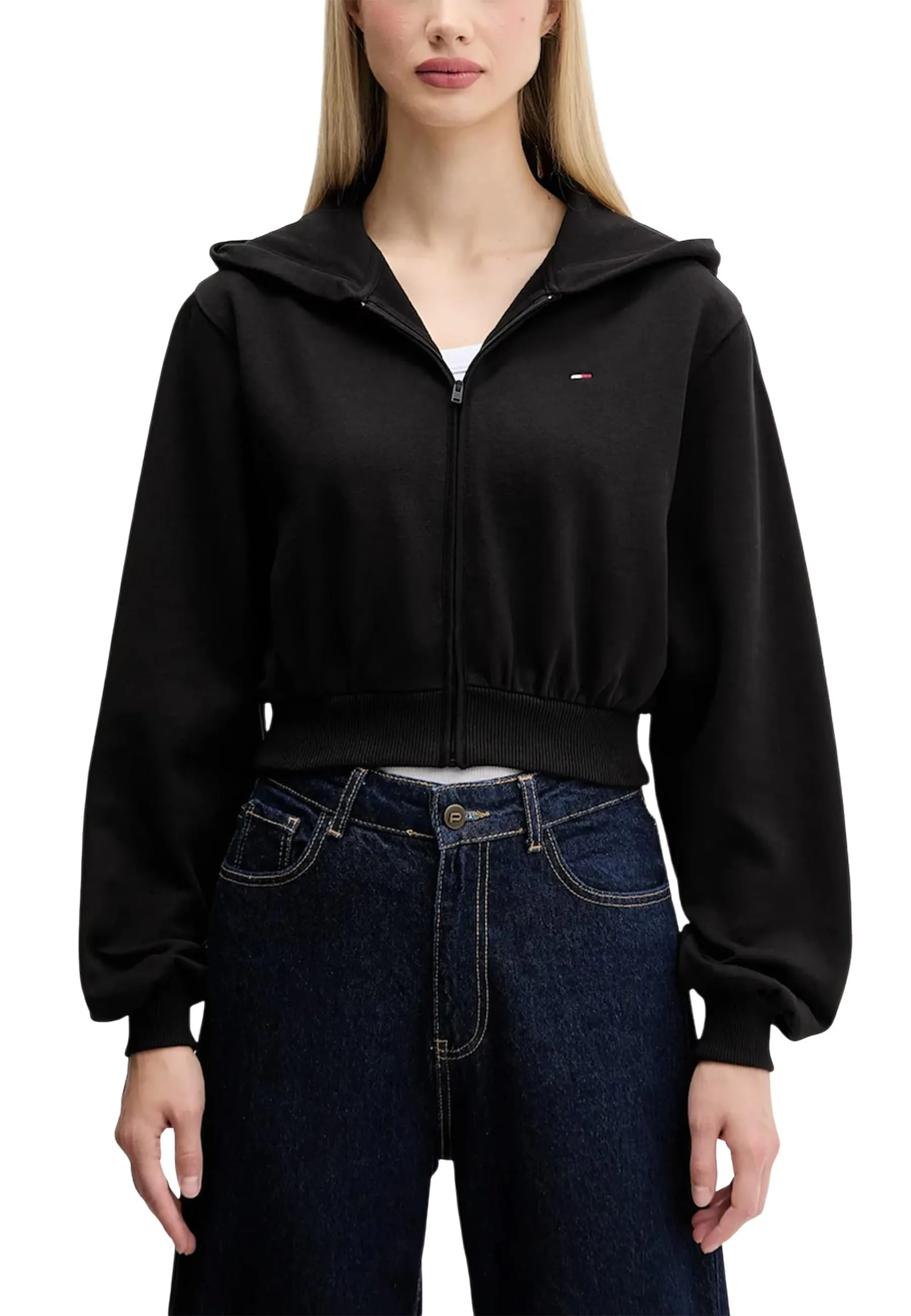 Damen Fleece Schwarz 491578