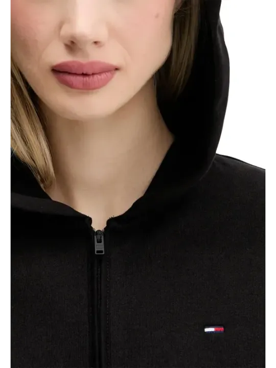 Tommy Hilfiger Jeans Damen Fleece Schwarz | online kaufen