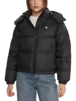 Calvin Klein Damen Jacke Schwarz mieten | Flex-Fashion