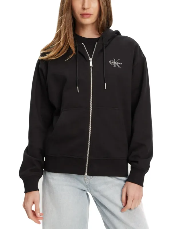 Calvin Klein Jeans Damen Fleece Schwarz | online kaufen