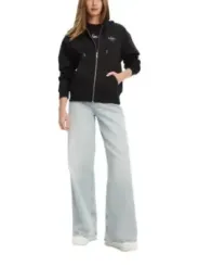Calvin Klein Jeans Damen Fleece Schwarz | online kaufen