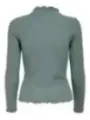 Gerippter Rollkragenpullover blau Only 220834