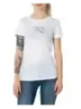 Weißes Tommy Jeans T-Shirt Damen