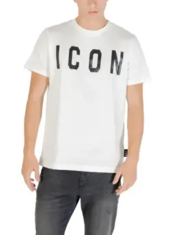Miete Icon Herren T-Shirt Weiß - Flex-Fashion Verleih-Shop