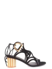 Salvatore Ferragamo Damen Sandale Schwarz | online kaufen