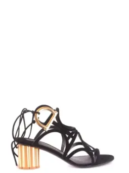 Salvatore Ferragamo Damen Sandale Schwarz | online kaufen