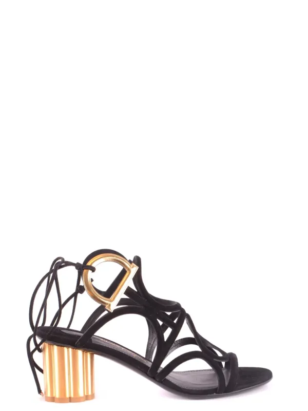 Salvatore Ferragamo Damen Sandale Schwarz | online kaufen