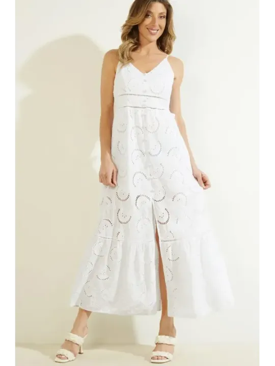 Guess Damen Kleid Weiß | online kaufen