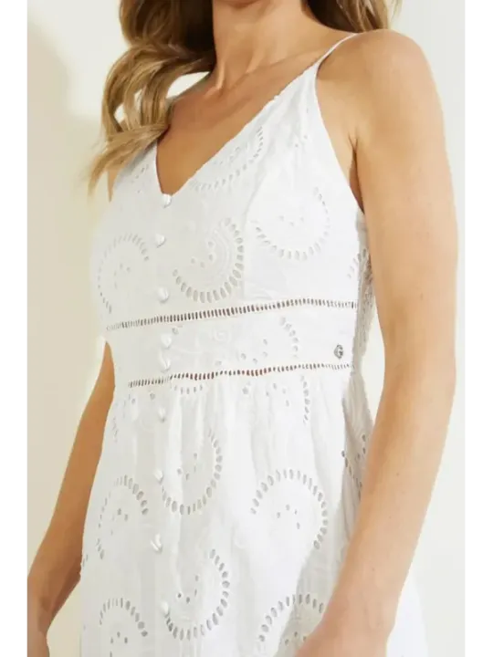 Guess Damen Kleid Weiß | online kaufen