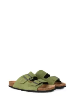 Mc2 Saint Barth Damen Pantolette Grün | online kaufen