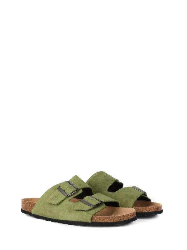 Mc2 Saint Barth Damen Pantolette Grün | online kaufen