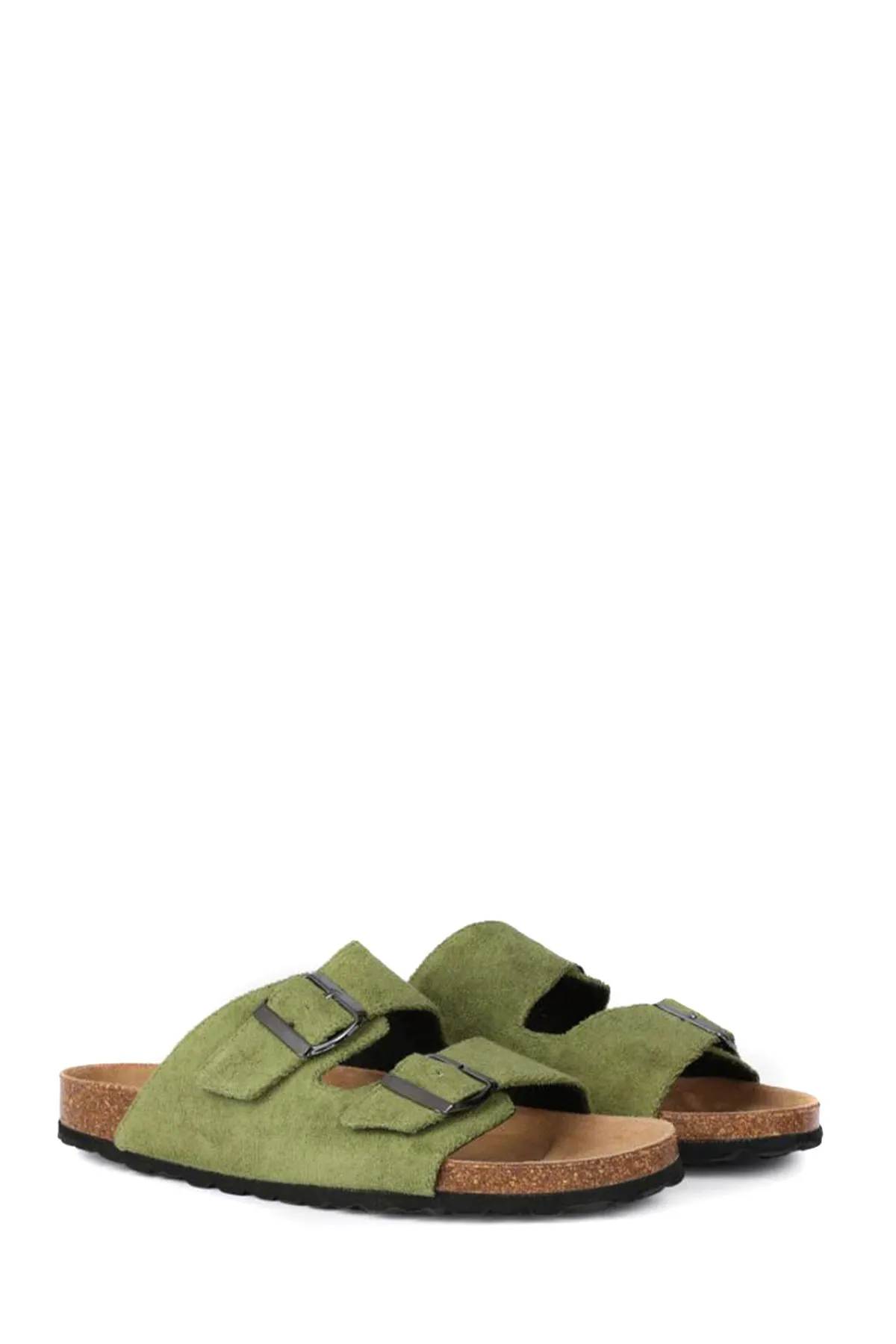 Damen Pantolette Grün 491316