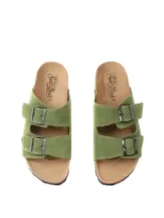 Mc2 Saint Barth Damen Pantolette Grün | online kaufen