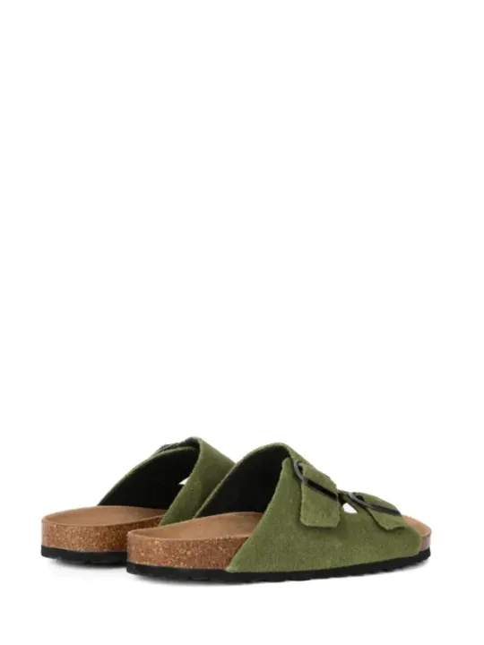 Mc2 Saint Barth Damen Pantolette Grün | online kaufen