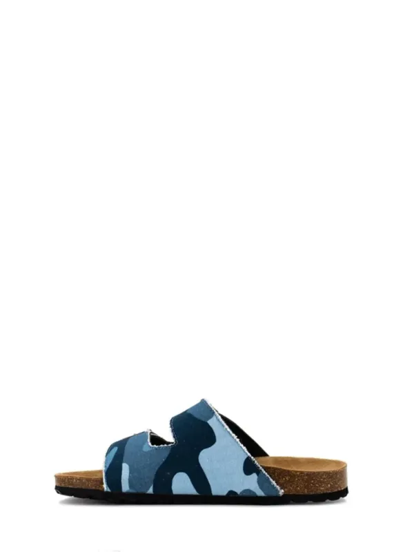 Mc2 Saint Barth Herren Sandale Blau | online kaufen