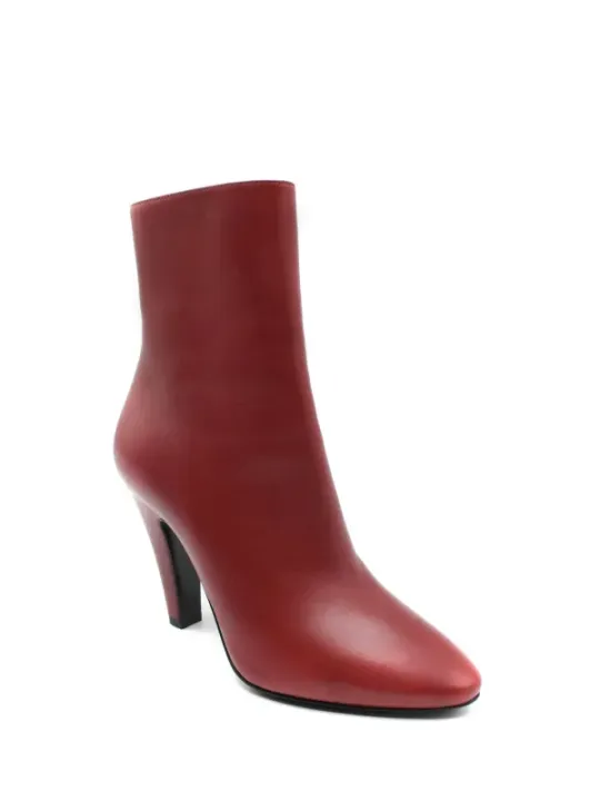 Saint Laurent Damen Stiefel Rot | online kaufen