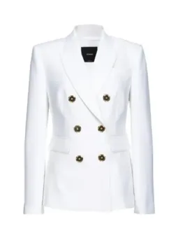 Pinko Damen Kostümjacke Weiß mieten - Flex-Fashion Verleih