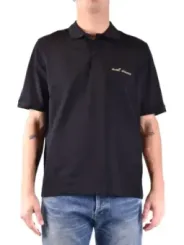 Saint Laurent Herren Polo Schwarz | online kaufen