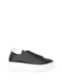 Schwarze Armani Exchange Sneaker Leder