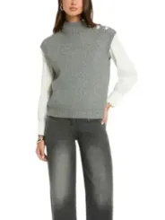 Morgan De Toi Damen Weste Grau | online kaufen