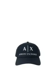 Schwarze Armani Exchange Baseballkappe