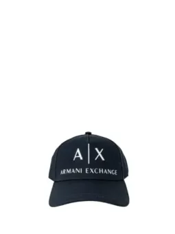 Schwarze Armani Exchange Baseballkappe