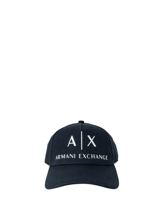 Schwarze Armani Exchange Baseballkappe