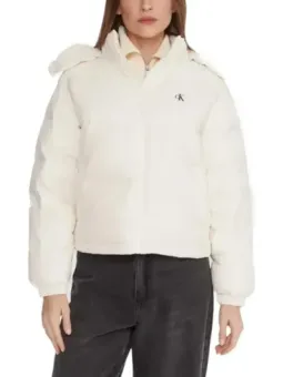 Calvin Klein Damen Jacke Weiß mieten - Flex-Fashion Verleih