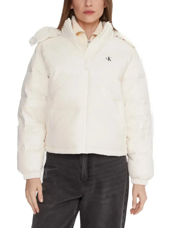 Calvin Klein Jeans Damen Jacke Weiß | online kaufen