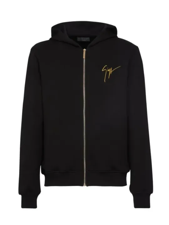 Giuseppe Zanotti Herren Fleece Schwarz | online kaufen