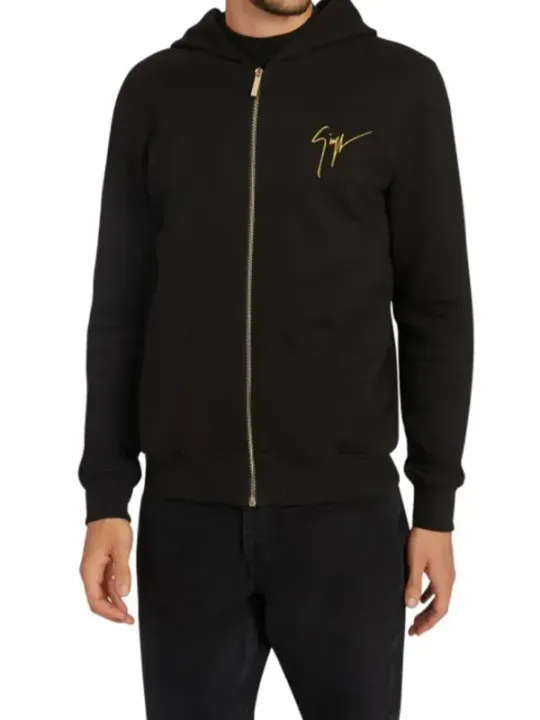 Giuseppe Zanotti Herren Fleece Schwarz | online kaufen