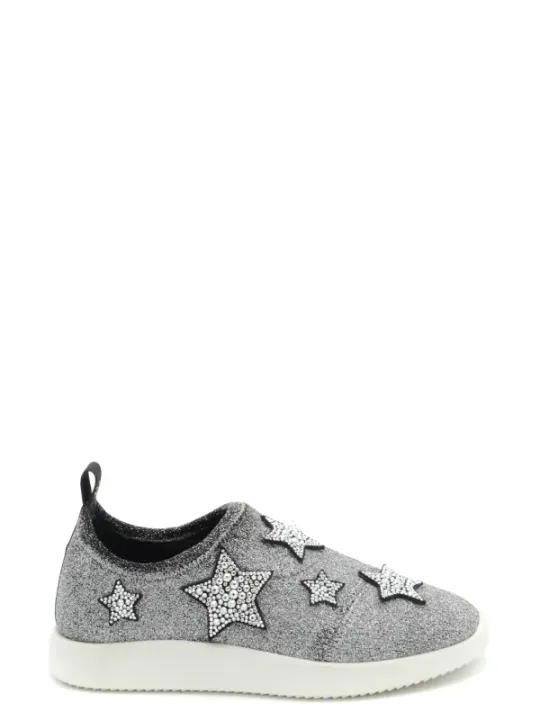 Giuseppe Zanotti Damen Sneaker Silbern | online kaufen