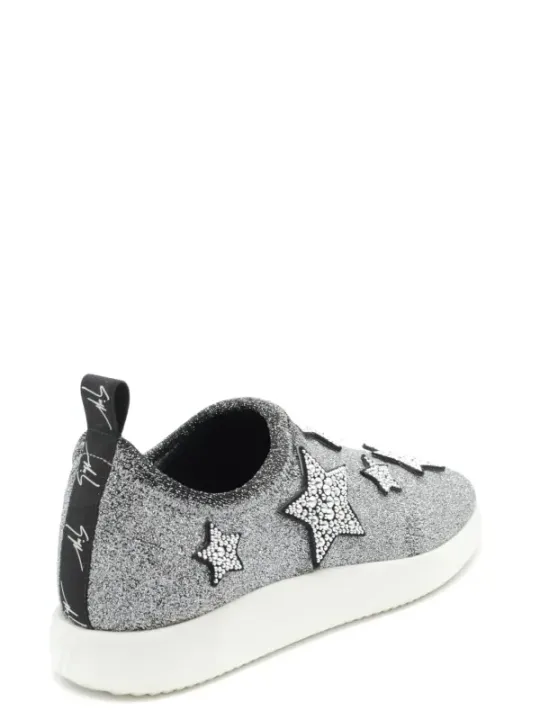 Giuseppe Zanotti Damen Sneaker Silbern | online kaufen