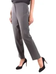 Armani Collezioni Damen Hose Grau | online kaufen