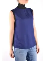 Jacob Cohen Damen Weste Blau | online kaufen