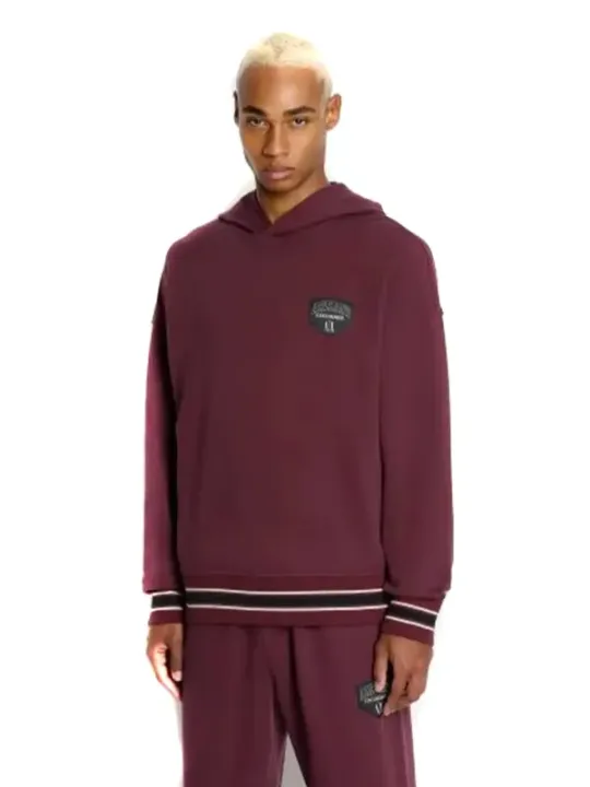 Armani Exchange Herren Fleece Bordeaux | online kaufen