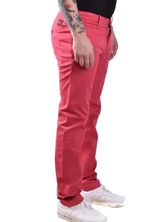 Jacob Cohen Herren Hose Rot | online kaufen