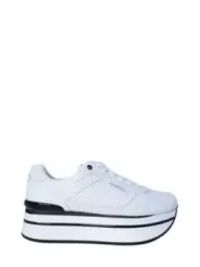 Weiße und schwarze Guess Sneakers