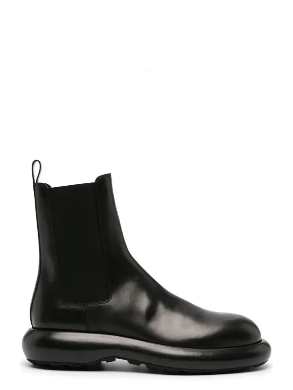 Jil Sander Herren Stiefel Schwarz | online kaufen
