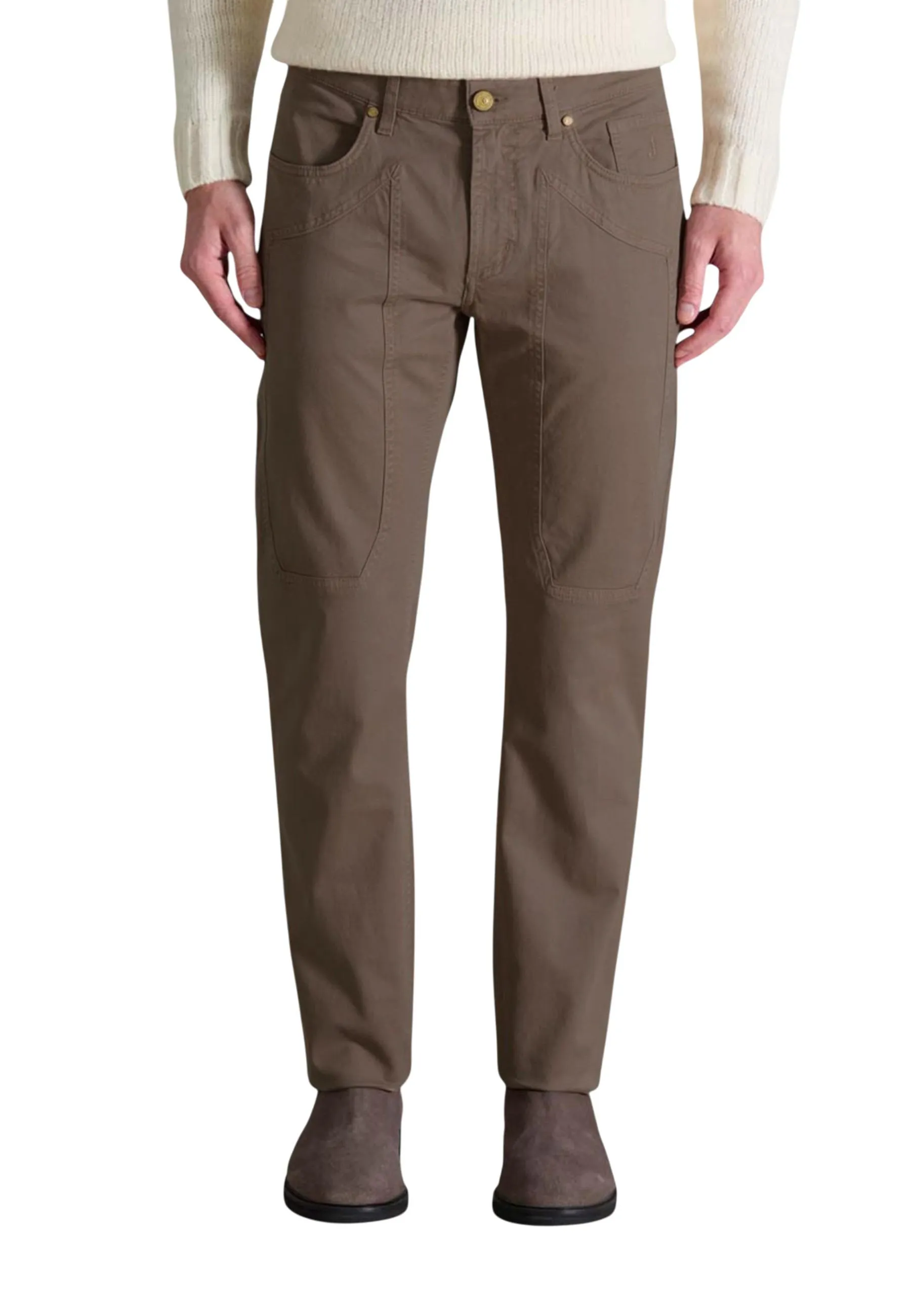 Jeckerson Herren Hose Braun 490784