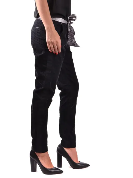 Jacob Cohen Damen Hose Schwarz | online kaufen