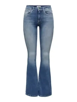 Helle Jeans, gerades Bein, Baumwolle