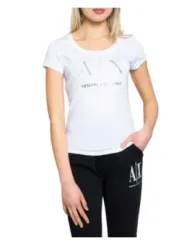 Weißes Armani Exchange Damen T-Shirt