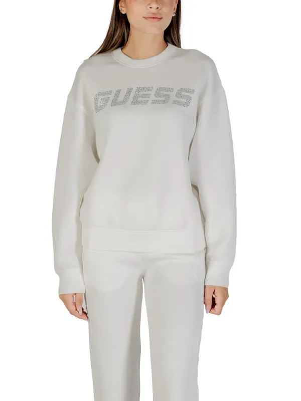 Guess Active Damen Fleece Weiß | online kaufen