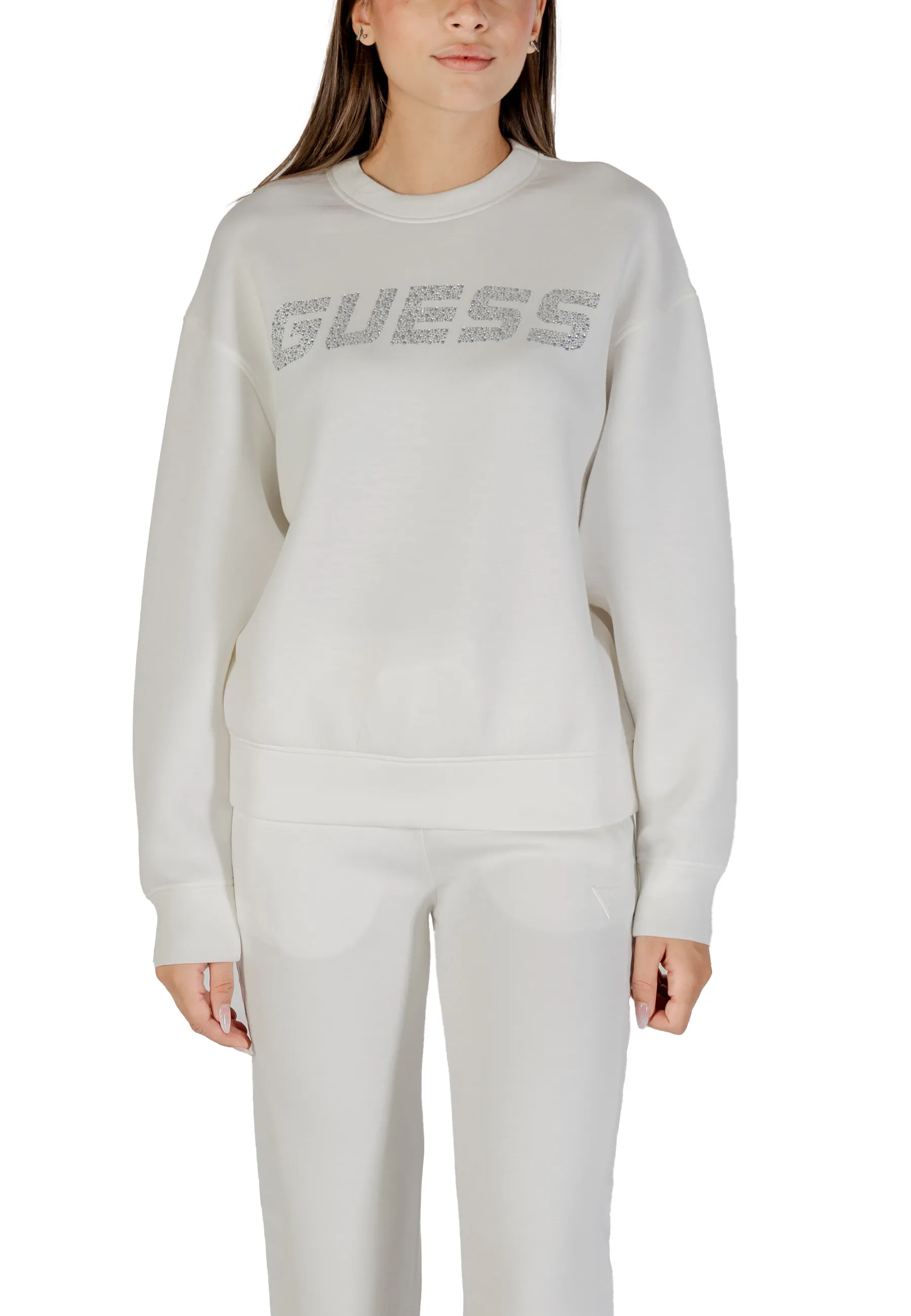 Damen Fleece Weiß 490686