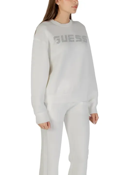 Guess Active Damen Fleece Weiß | online kaufen